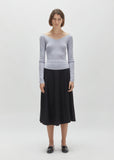 Merino & Silk V-Neck Sweater