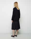 Draped Cashmere Cardigan