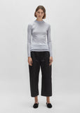 Merino & Silk High-Neck Sweater