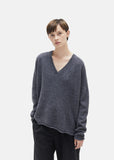 Scale V-Neck Wool Sweater