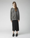 Bonded Twill Sweatshirt