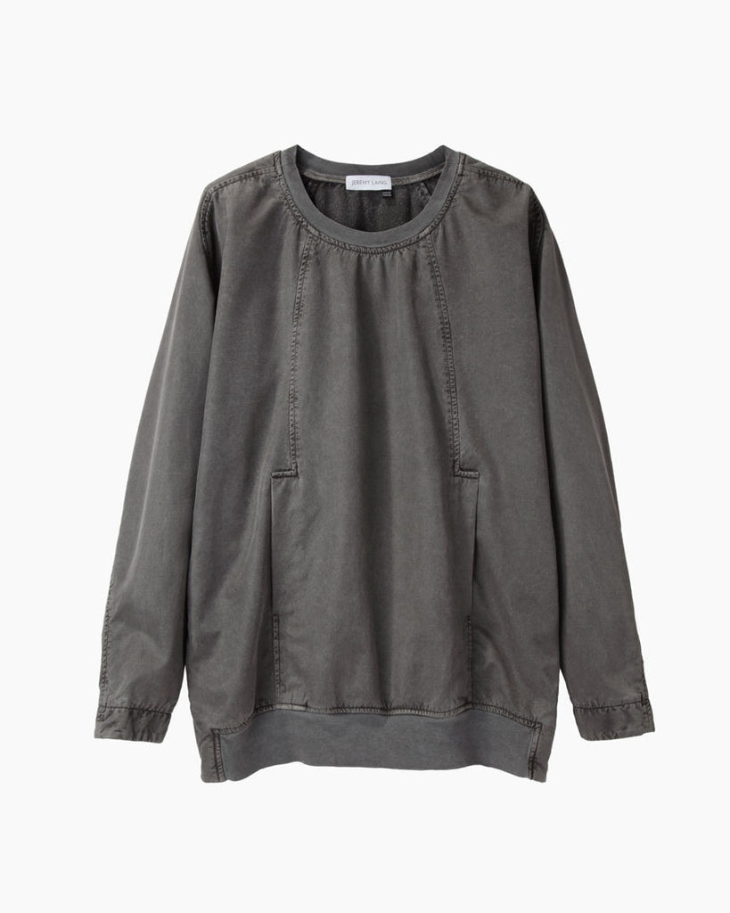 Bonded Twill Sweatshirt