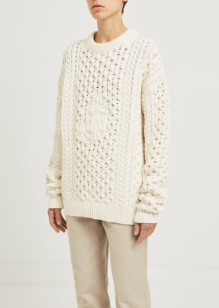 Unisex Cable Knit Sweater
