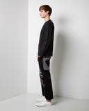 Distressed Cable Knit