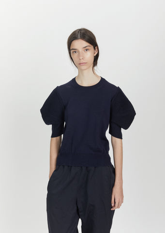 Worsted Wool Jersey Sweater