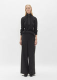 Wool Wide Leg Trouser