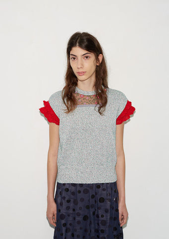 Crochet Sleeve Sweater