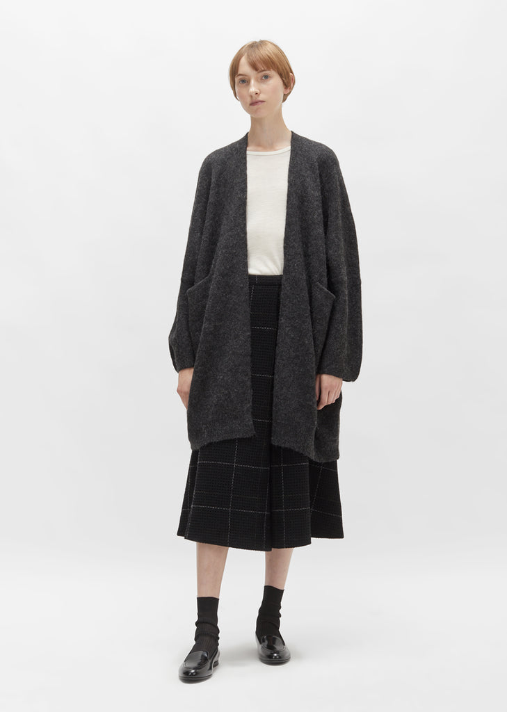 Alpaca New Wide Cardigan