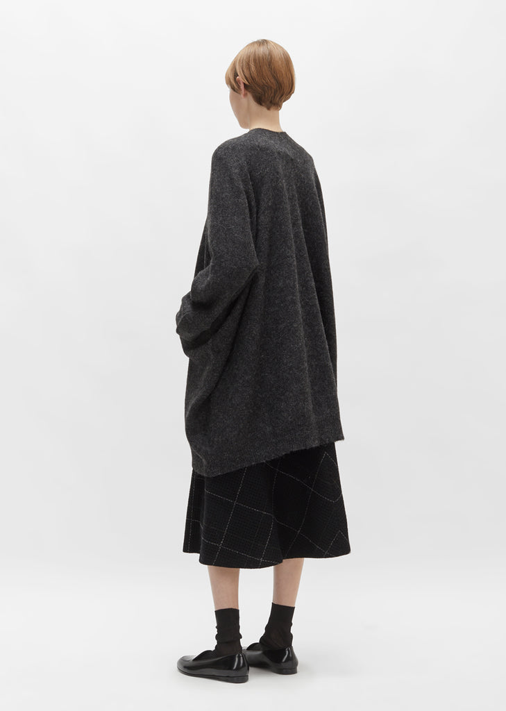 Alpaca New Wide Cardigan