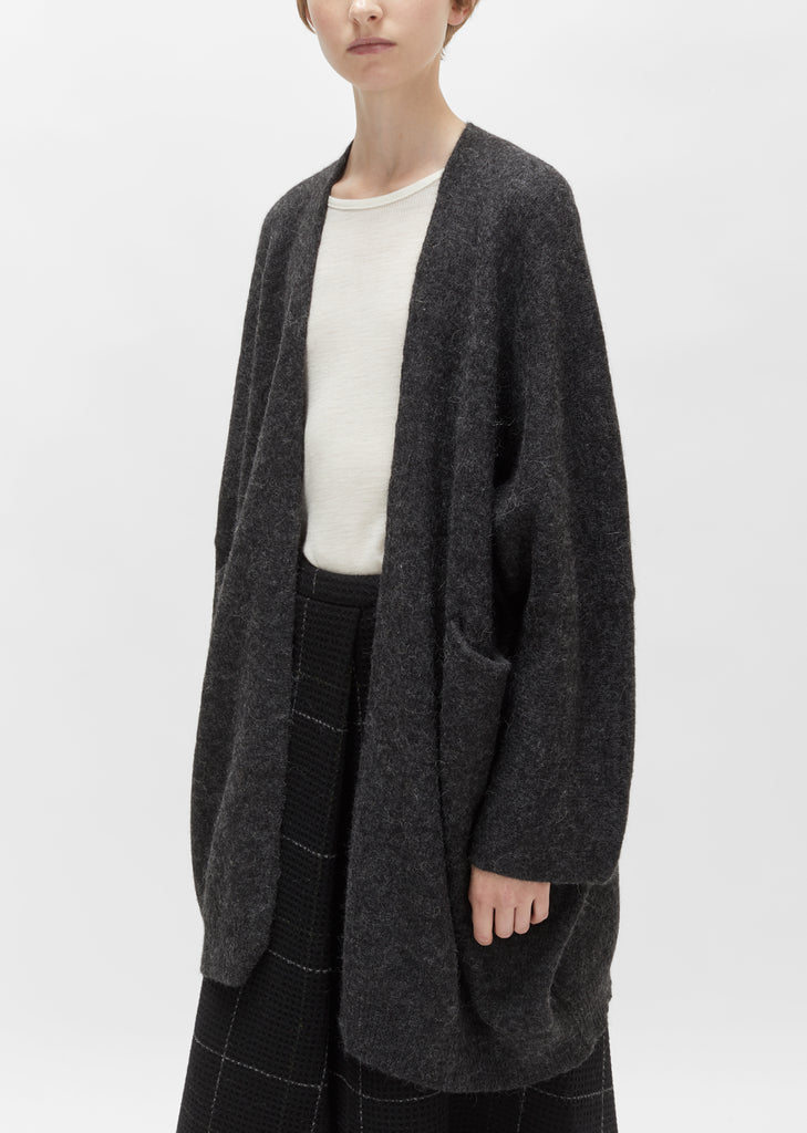 Alpaca New Wide Cardigan
