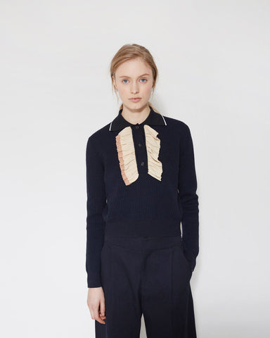 Ruffle Polo