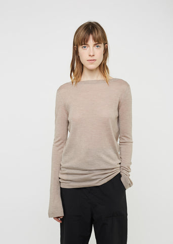 V-Back Cashmere Sweater