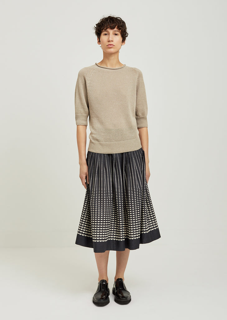 Cast Off Roll Neck Sweater