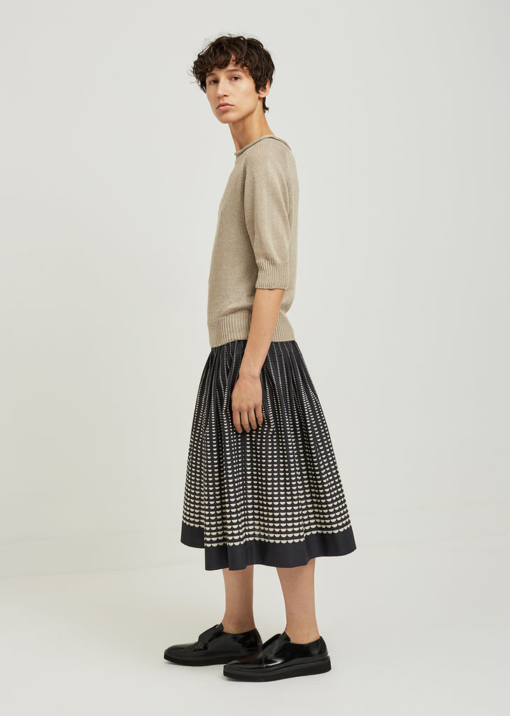 Cast Off Roll Neck Sweater