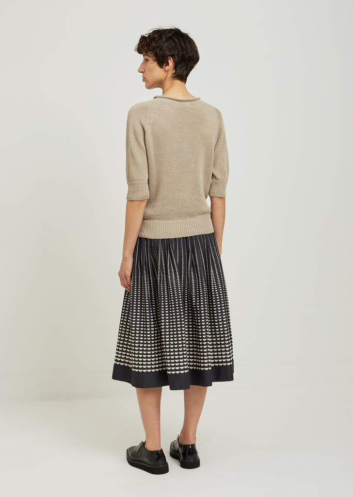 Cast Off Roll Neck Sweater