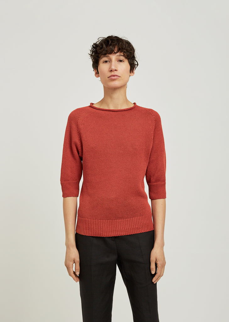 Cast Off Roll Neck Sweater