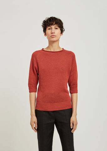 Cast Off Roll Neck Sweater