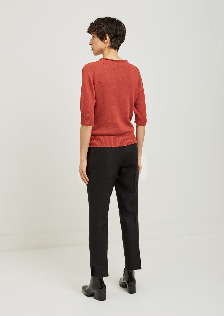 Cast Off Roll Neck Sweater