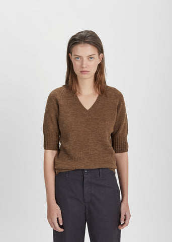 Wool V-Neck Sweater
