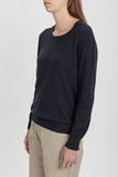 Long Sleeve Cashmere Crewneck
