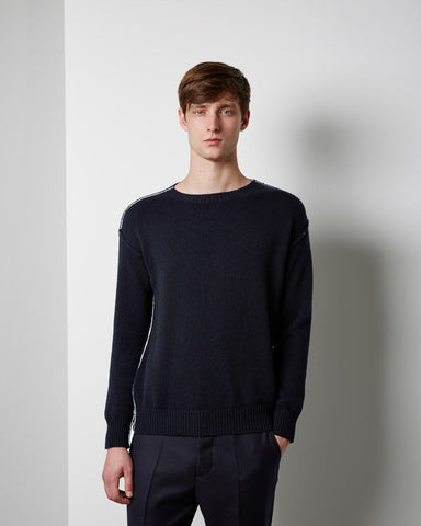 Crew Neck Wool Knit