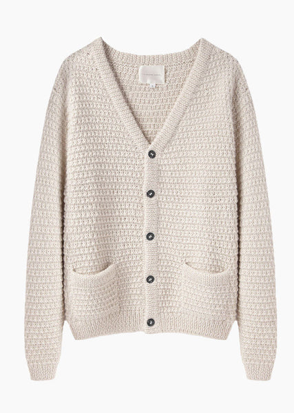 Sylvia Alpaca Handknit Cardigan – La Garçonne