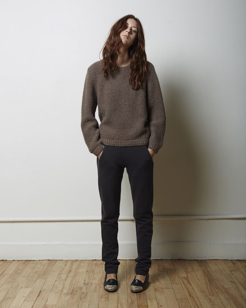 Sylvia Alpaca Handknit Pullover