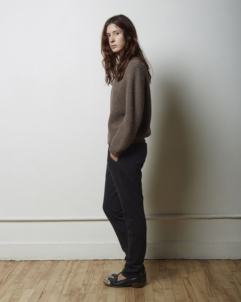 Sylvia Alpaca Handknit Pullover