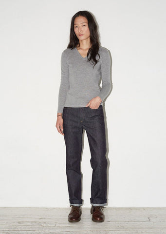 Portrait V-Neck Sweater