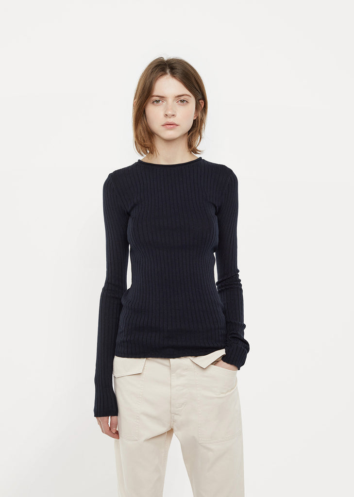 Ribbed Pullover