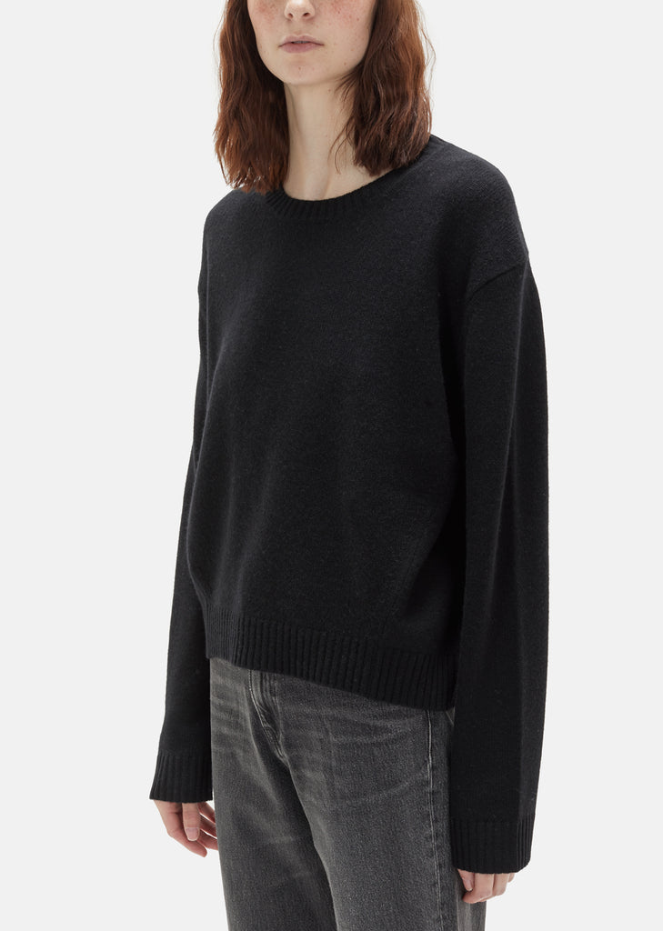 Wool Cashmere Crewneck Sweater