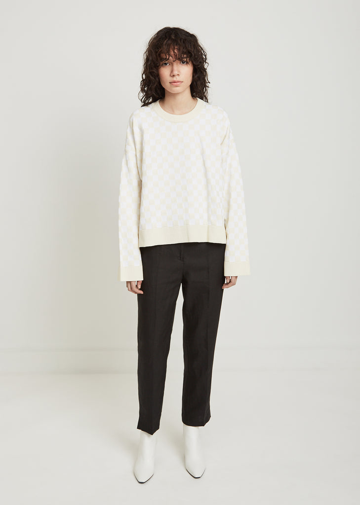 Oversized Jacquard Sweater