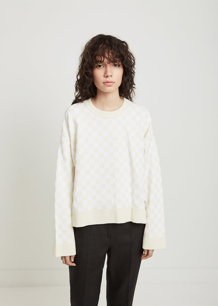 Oversized Jacquard Sweater