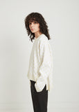 Oversized Jacquard Sweater