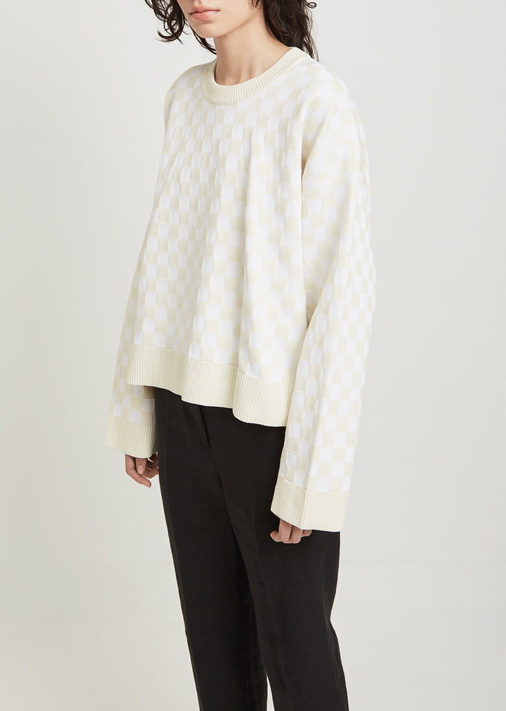 Oversized Jacquard Sweater