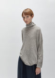 Wool Raccoon Turtleneck Sweater