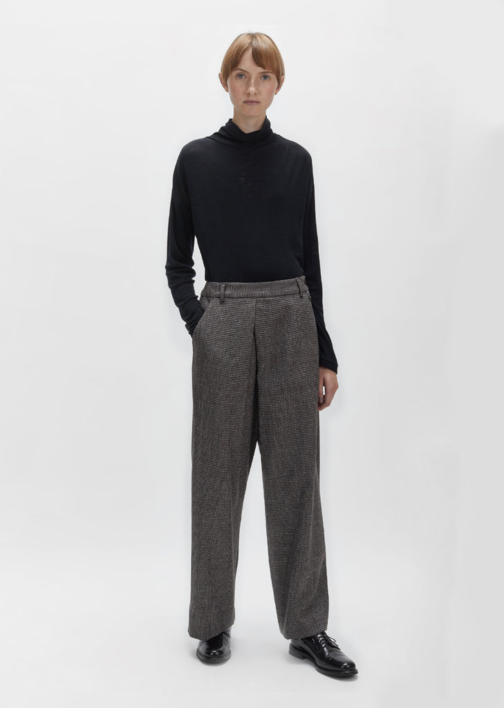 Wool Tweed Pant