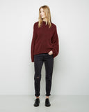 Zip Shoulder Pullover