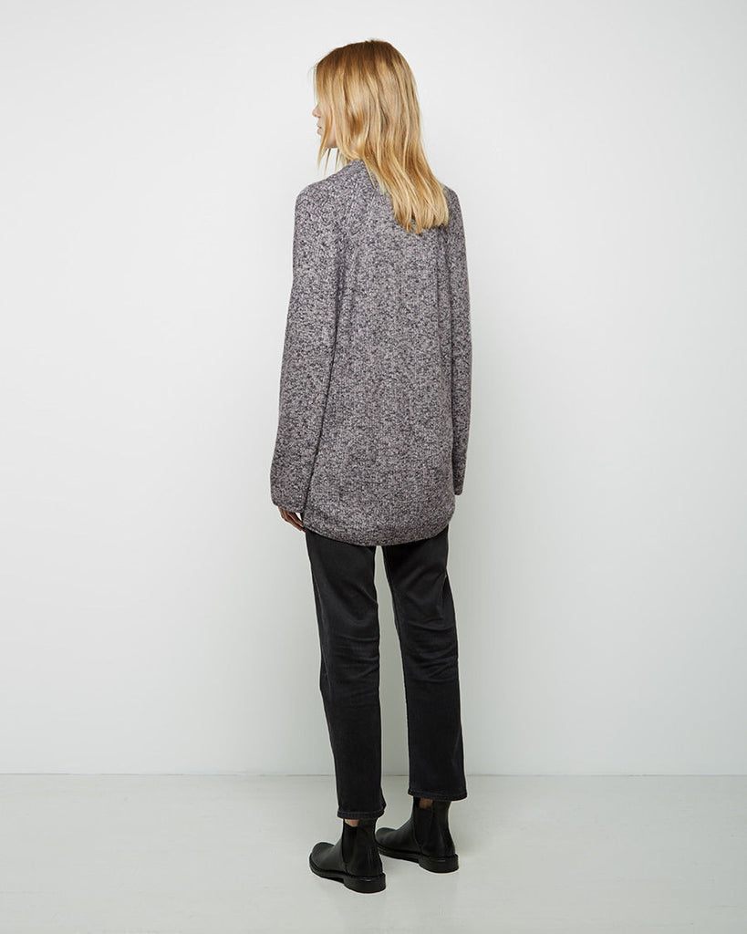 Marled Mohair Cardigan