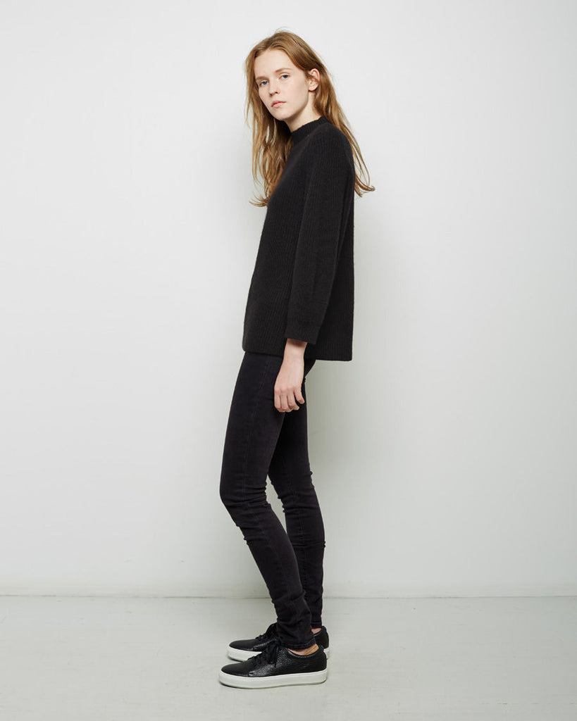 Raglan Mockneck Sweater