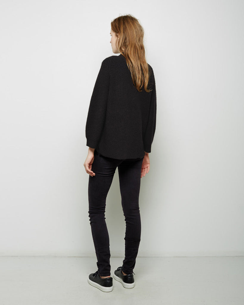 Raglan Mockneck Sweater