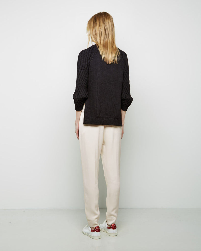 Textured Cable Stitch Pullover