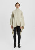 Wool Cashmere Poncho