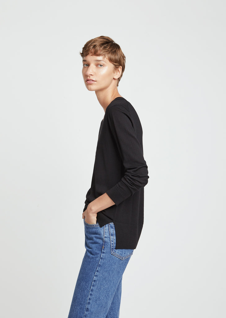 Merino Wool Essential V-Neck Sweater