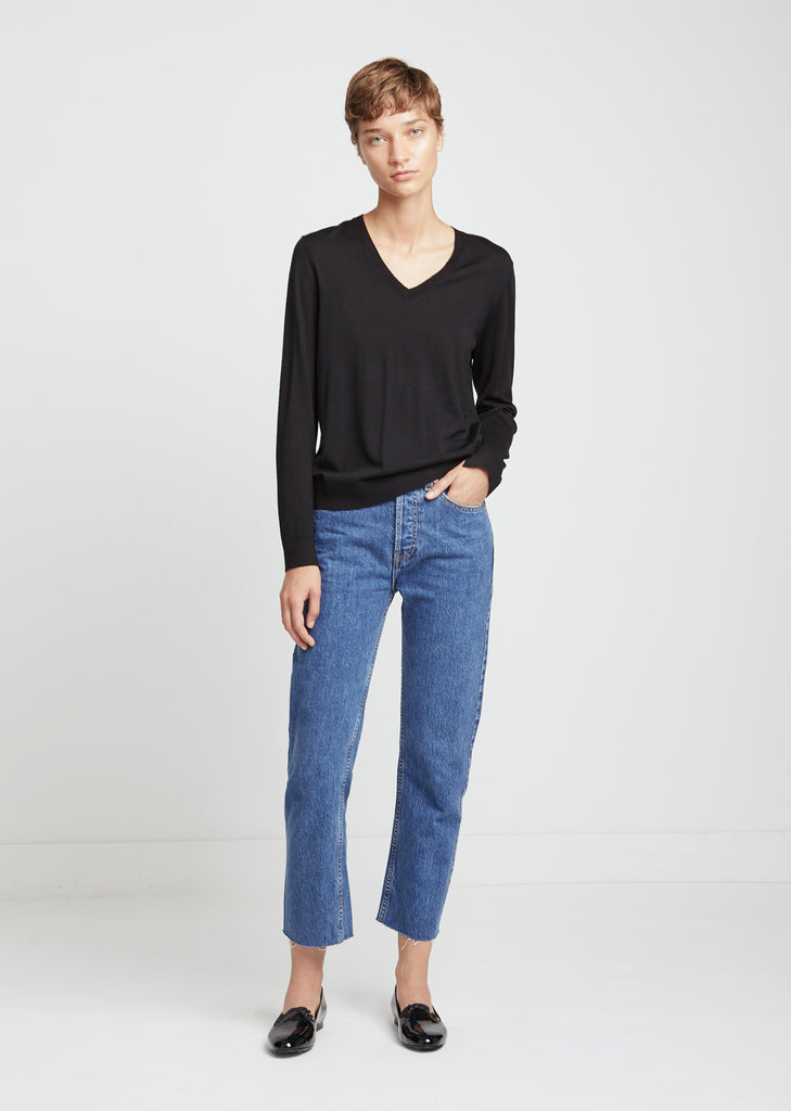 Merino Wool Essential V-Neck Sweater