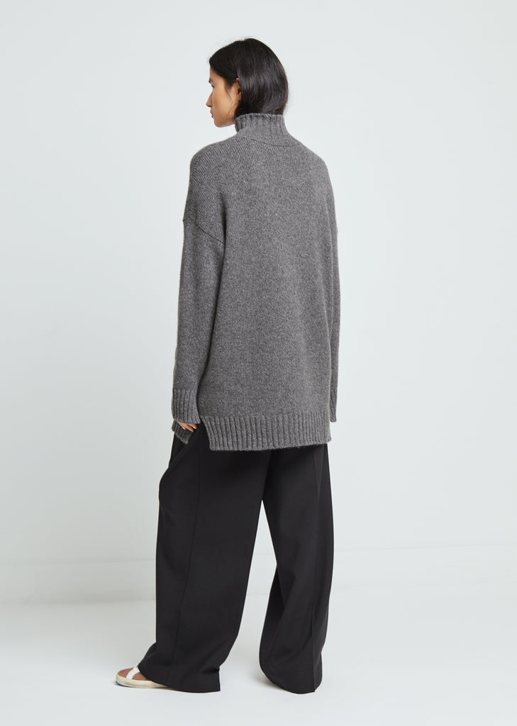Cozy Cashmere Roll Neck Sweater