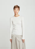 Merino Flatrib Crewneck Sweater