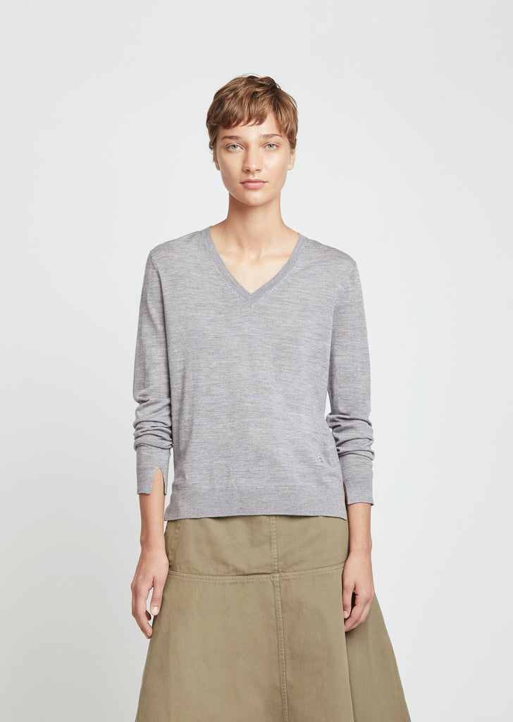 Merino Wool Essential V-Neck Sweater