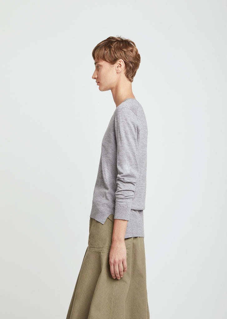 Merino Wool Essential V-Neck Sweater