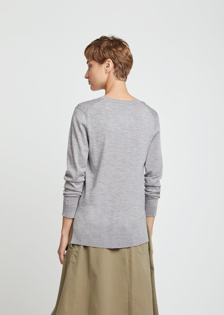 Merino Wool Essential V-Neck Sweater